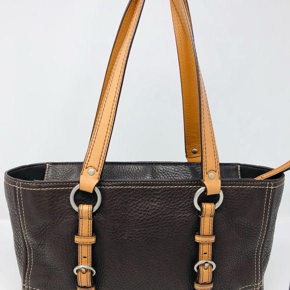 Coach Chelsea Pebbled Leather Tote - Picture 2 of 6